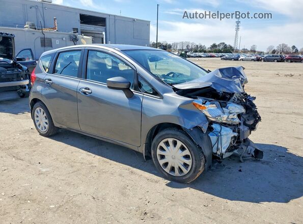 3N1CE2CP6GL376267 2016 NISSAN VERSA Gray Front right