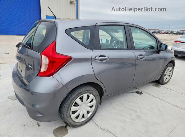 3N1CE2CP6HL356506 2017 NISSAN VERSA Gray Trasero derecho