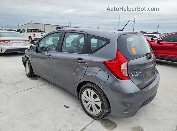 3N1CE2CP6HL356506 2017 NISSAN VERSA Gray Trasero izquierdo