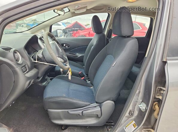 3N1CE2CP6HL356506 2017 NISSAN VERSA Gray Vista interior delantera