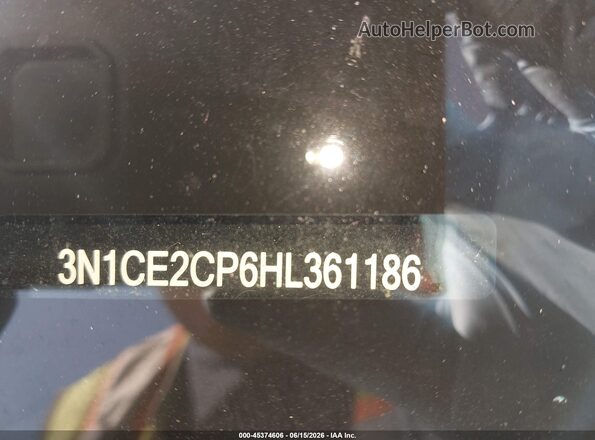 3N1CE2CP6HL361186 2017 NISSAN VERSA NOTE White Engine compartment view