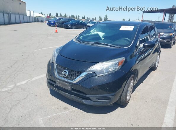3N1CE2CP6JL357449 2018 NISSAN VERSA NOTE Black წინა მარცხენა ხედი სამი მეოთხედიდან