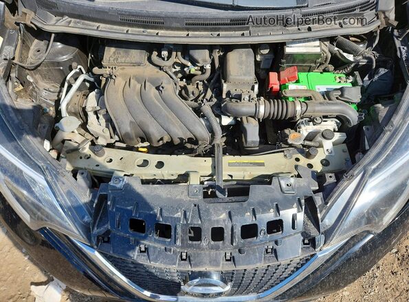 3N1CE2CP6JL358889 2018 NISSAN VERSA Черный Вид задней части салона