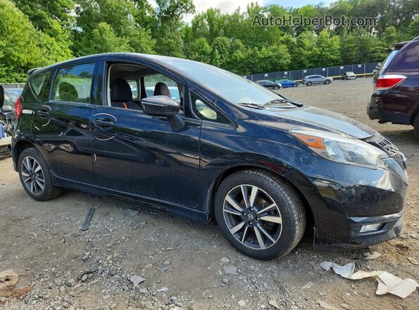 3N1CE2CP6JL358889 2018 NISSAN VERSA Черный Передняя правая четверть