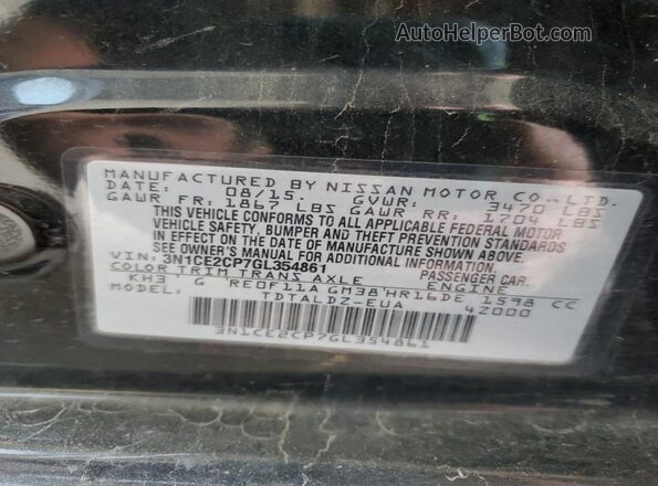 3N1CE2CP7GL354861 2016 NISSAN VERSA Black 
