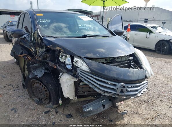 3N1CE2CP7GL379906 2016 NISSAN VERSA NOTE Black Դիմացի տեսք