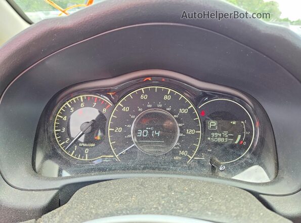 3N1CE2CP7HL352433 2017 NISSAN VERSA Gray Instrument cluster view