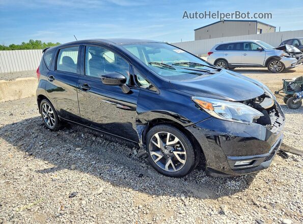 3N1CE2CP7HL369054 2017 NISSAN VERSA Black Передня права чверть
