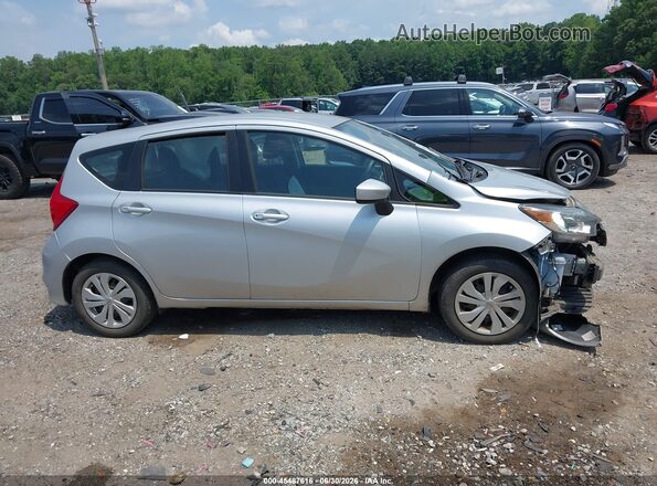 3N1CE2CP7JL353054 2018 NISSAN VERSA NOTE Silver Вид задньої частини салону