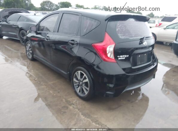3N1CE2CP7JL355967 2018 NISSAN VERSA NOTE Black Հետևի ձախ