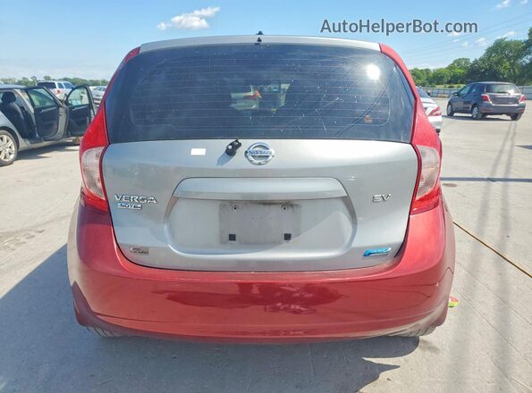3N1CE2CP8GL388243 2016 NISSAN VERSA Red Widok z tyłu