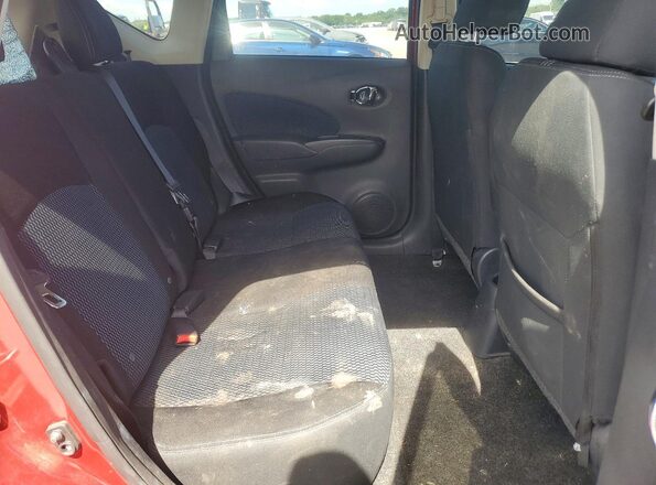 3N1CE2CP8GL388243 2016 NISSAN VERSA Red Widok tylnych siedzeń