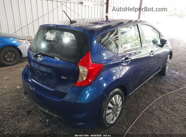 3N1CE2CP8HL353574 2017 NISSAN VERSA NOTE Blue Tył prawy