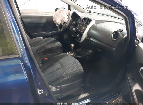 3N1CE2CP8HL353574 2017 NISSAN VERSA NOTE Blue Widok wnętrza z przodu