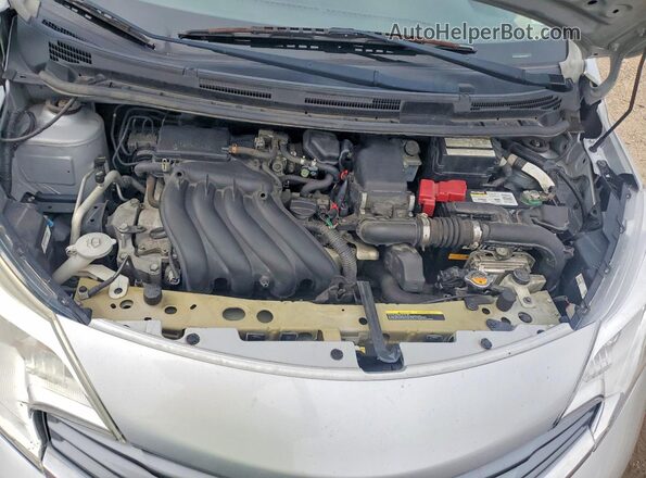 3N1CE2CP9GL382502 2016 NISSAN VERSA Silver Սալոնի հետևի տեսք