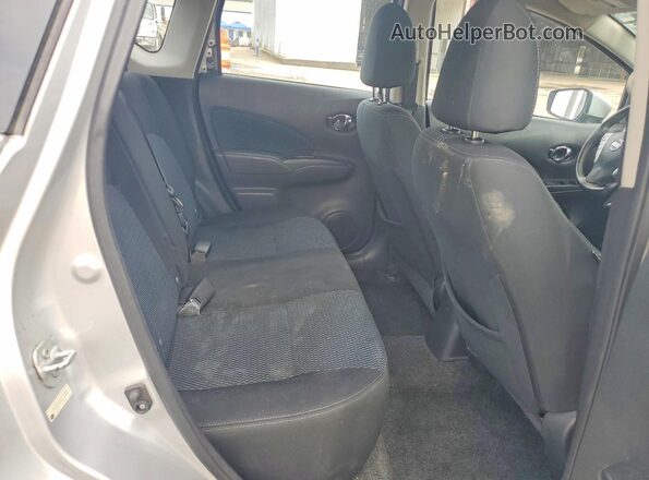 3N1CE2CP9GL382502 2016 NISSAN VERSA Silver Հետևի նստատեղերի տեսք
