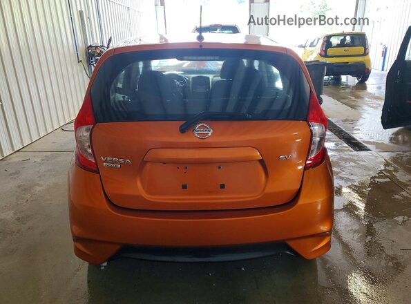 3N1CE2CP9HL367046 2017 NISSAN VERSA Orange Widok z tyłu