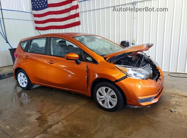 3N1CE2CP9HL367046 2017 NISSAN VERSA Orange Przód prawy