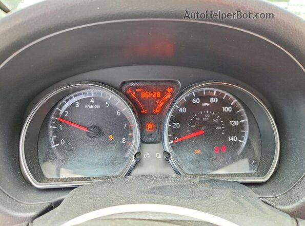 3N1CE2CP9HL372280 2017 NISSAN VERSA White Instrument cluster view