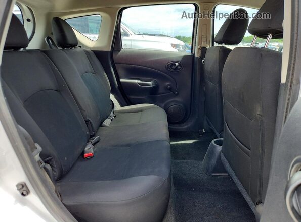 3N1CE2CP9HL372280 2017 NISSAN VERSA White Rear seats view