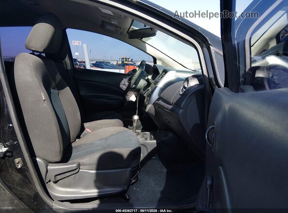3N1CE2CP9JL355940 2018 NISSAN VERSA NOTE Black Widok wnętrza z przodu