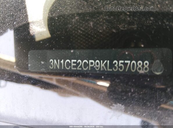 3N1CE2CP9KL357088 2019 NISSAN VERSA NOTE Turquoise Вид підкапотного простору