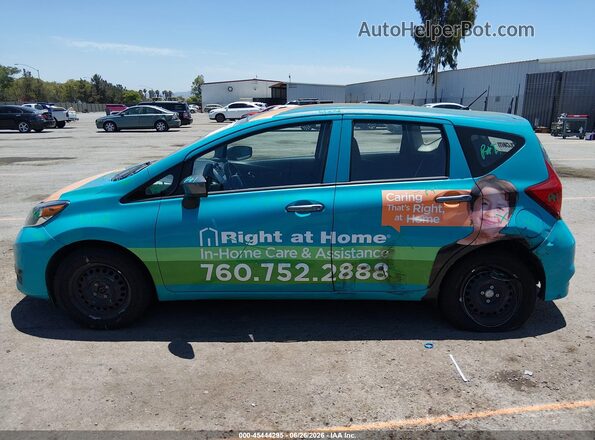 3N1CE2CP9KL357088 2019 NISSAN VERSA NOTE Turquoise Панорамний вид салону 360°