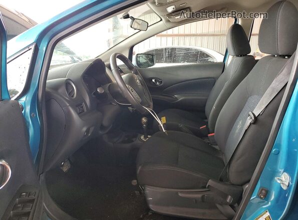 3N1CE2CPXGL368625 2016 NISSAN VERSA Blue Widok wnętrza z przodu