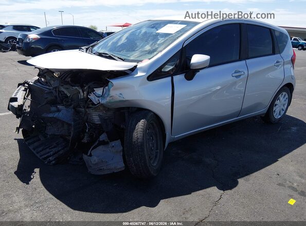 3N1CE2CPXGL368687 2016 NISSAN VERSA NOTE Silver Առջևի ձախ երեք քառորդ տեսարան