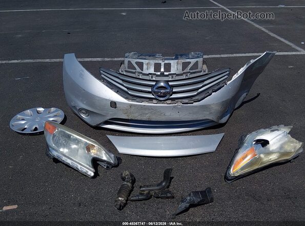 3N1CE2CPXGL368687 2016 NISSAN VERSA NOTE Silver Սարքավորումների վահանակի տեսք