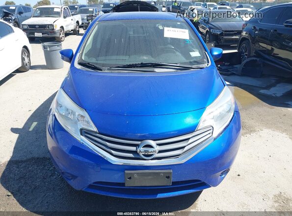 3N1CE2CPXGL392083 2016 NISSAN VERSA NOTE Blue ხელსაწყოთა პანელის ხედი