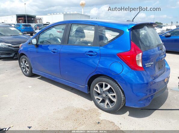 3N1CE2CPXGL407472 2016 NISSAN VERSA NOTE Blue Trasero izquierdo