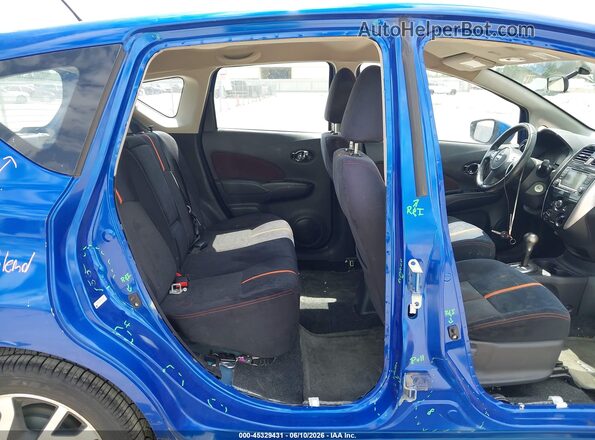 3N1CE2CPXGL407472 2016 NISSAN VERSA NOTE Blue Vista de la etiqueta del VIN