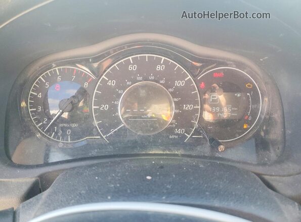 3N1CE2CPXJL353677 2018 NISSAN VERSA Silver ხელსაწყოთა პანელის ხედი