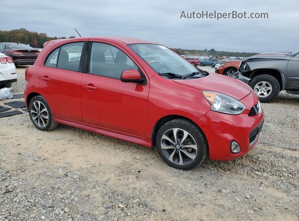 3N1CK3CP6HL258171 2017 NISSAN MICRA Red Przód prawy