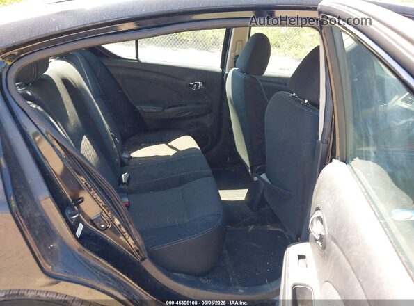 3N1CN7AP0GL813289 2016 NISSAN VERSA Black Vista de la etiqueta del VIN