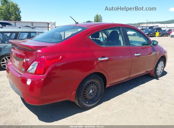 3N1CN7AP0GL827581 2016 NISSAN VERSA Red Հետևի աջ