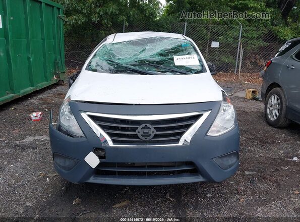 3N1CN7AP0GL843358 2016 NISSAN VERSA White Widok zestawu wskaźników