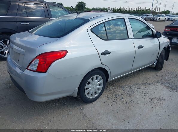 3N1CN7AP0GL865974 2016 NISSAN VERSA Silver Rear right
