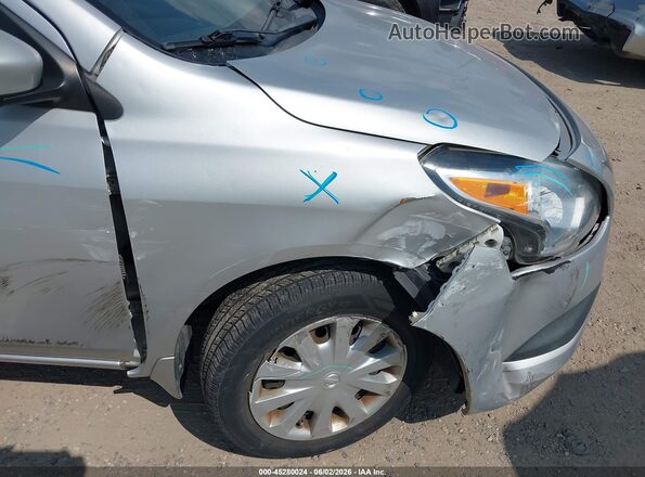 3N1CN7AP0GL865974 2016 NISSAN VERSA Silver Front view