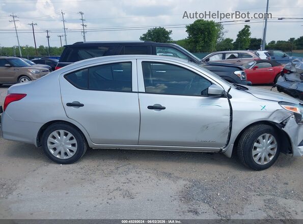 3N1CN7AP0GL865974 2016 NISSAN VERSA Silver Rear interior view
