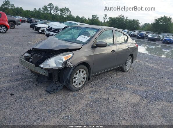 3N1CN7AP0GL877624 2016 NISSAN VERSA Brown Front left