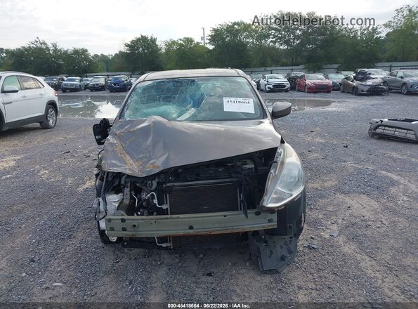 3N1CN7AP0GL877624 2016 NISSAN VERSA Brown Rear interior view