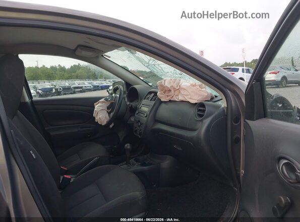 3N1CN7AP0GL877624 2016 NISSAN VERSA Brown Front interior view
