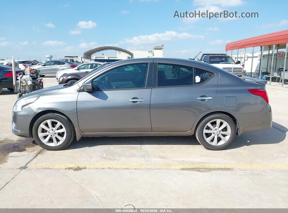 3N1CN7AP0GL899820 2016 NISSAN VERSA Gray 360 interior view