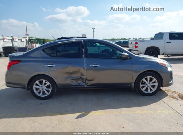 3N1CN7AP0GL899820 2016 NISSAN VERSA Gray Rear interior view