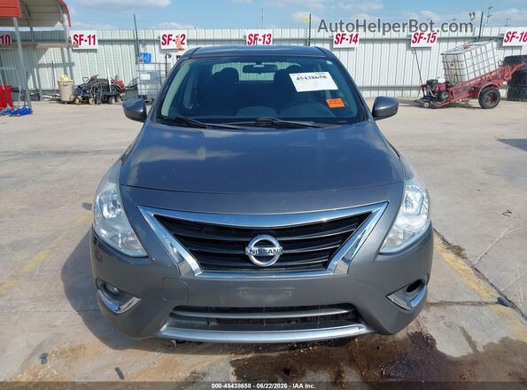 3N1CN7AP0GL899820 2016 NISSAN VERSA Gray Instrument cluster view