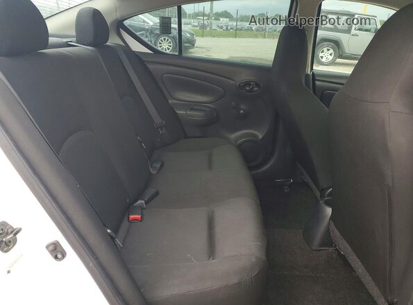 3N1CN7AP0GL910234 2016 NISSAN VERSA White Հետևի նստատեղերի տեսք