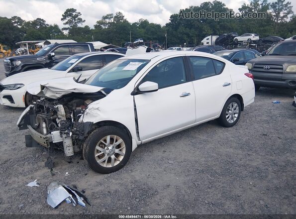 3N1CN7AP0HL802634 2017 NISSAN VERSA White Առջևի ձախ երեք քառորդ տեսարան
