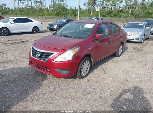3N1CN7AP0HL897079 2017 NISSAN VERSA Red 